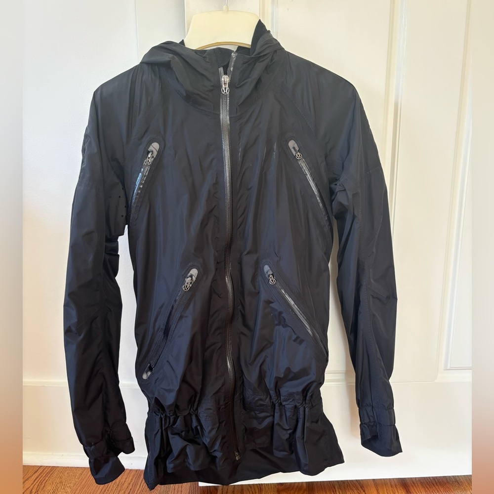 Lululemon Black Rain Jacket!